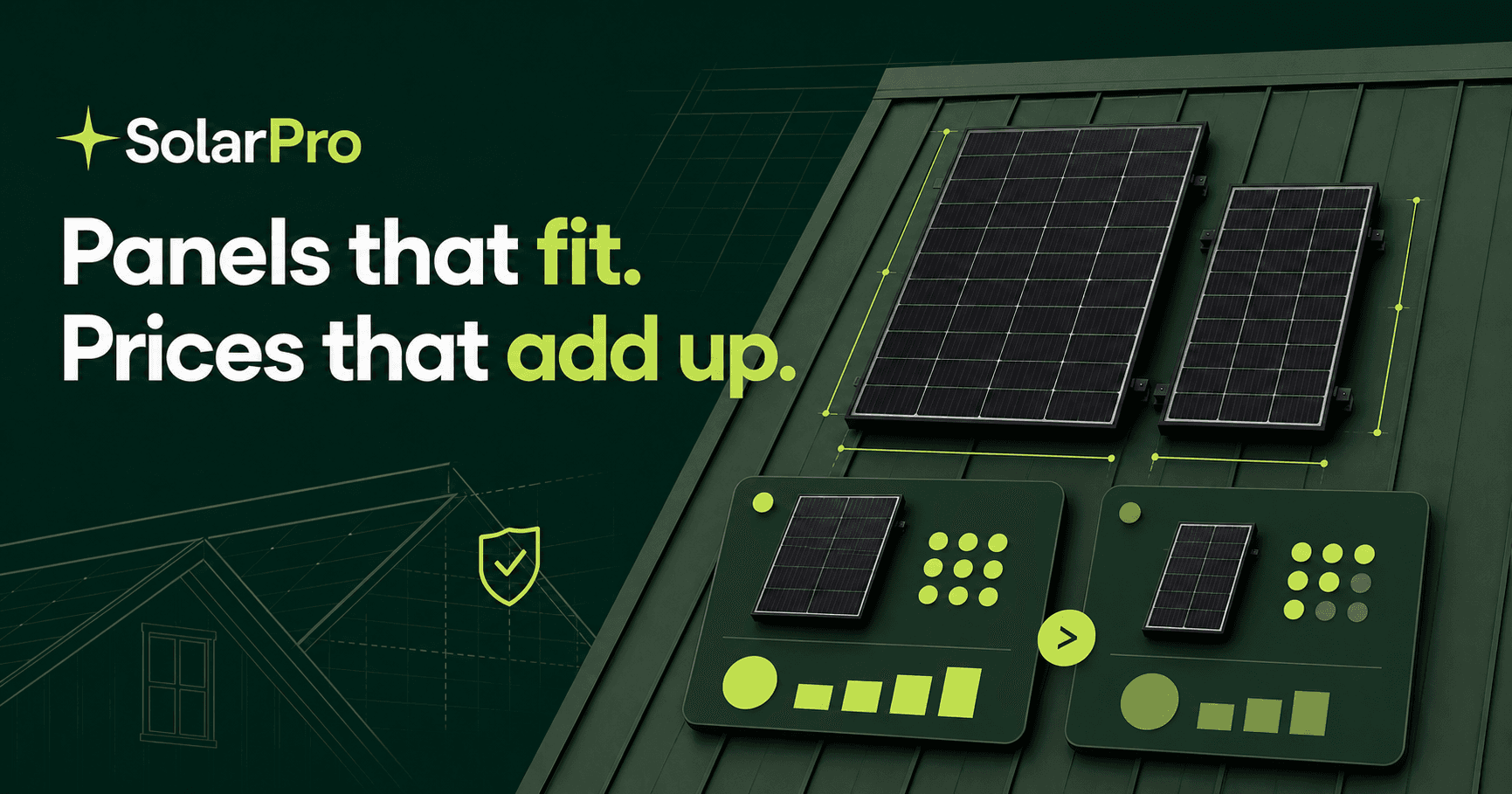SolarRoof product interface